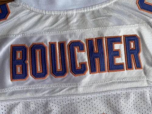 Miniatura 5 de The Waterboy #9 Bobby Boucher Adam Sandler 50th Anniversary Movie Mud Dogs Bourbon Bowl Football Jersey S-XXXL