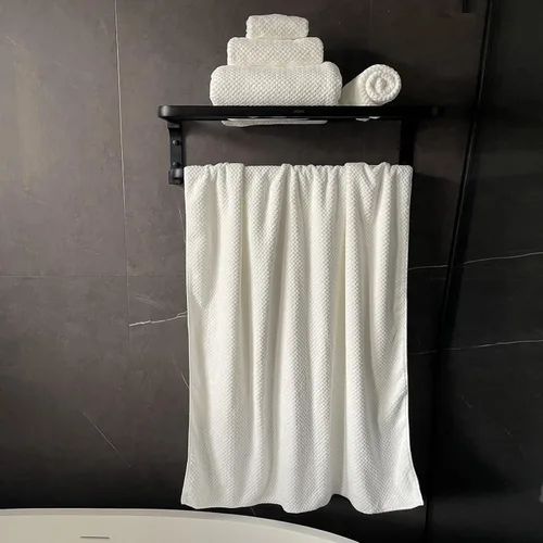Miniatura 4 de Toallas de Baño de Gran Tamaño Extra Grandes de 40x80 Pulgadas Sábanas de Baño para Adultos Súper Suaves de Secado Rápido Altamente Absorbentes