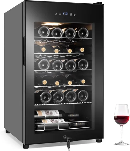 Miniatura 30 de FoMup - Refrigerador bajo encimera de acero inoxidable con 3 cajones, refrigerador de bebidas para exterior con ruedas, diseño impermeable y control