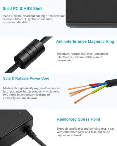 Miniatura 5 de ALITOVE Fuente de alimentación de 36V 4A 144W Adaptador AC/DC 100~240V AC a DC 36 voltios 4 amperios Convertidor 36 vdc 4A 3.5A 3A 2A Transformador