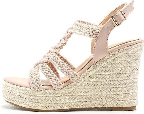 Miniatura 6 de Sopends Sandalias de cuña para mujer, plataformas y cuñas