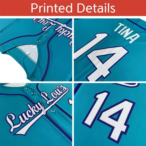 Miniatura 4 de Camiseta de béisbol personalizada para hombre, camisa con botones, número de nombre, uniforme deportivo para mujeres, jóvenes, talla grande