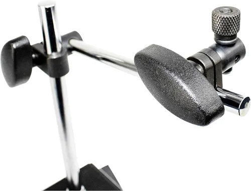 Miniatura 5 de HFS Soporte de base magnética R para indicador de dial de 132 lbs/60 kg Agujero de sujeción máximo de 0.315 in