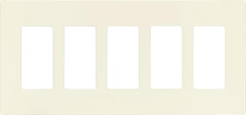 Miniatura 2 de Eaton PJS265A - Placa de pared sin tornillos, 5 bandas, almendra