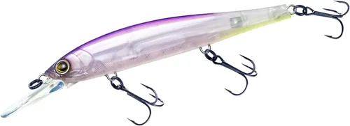 Miniatura 14 de YO-ZURI 3DB Jerkbait Deep 4.331 in Suspend Type Bass Señuelo Sábalo de purpurina perla mate