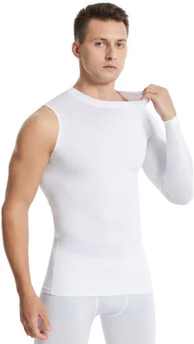 Miniatura 6 de New Compression Shirts for Men 12 Single Arm Long Sleeve Athletic Base Layer Undershirt Gear T Shirt for Workout Basketball