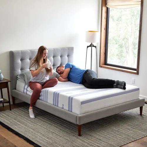 Miniatura 6 de Colchón Vibe de espuma viscoelástica de gel, de 12 pulgadas Certificado CertiPUR-US Bed-in-a-Box, tamaño matrimonial, color blanco