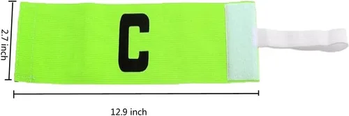 Miniatura 7 de banda elástica de capitán para fútbol, bandas de jugador ajustables para basketball