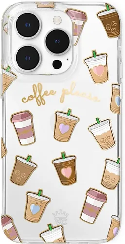 VELVET CAVIAR Funda para iPhone 14 Pro, probada en caídas de 10 pies, color café