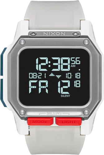 NIXON - Reloj Regulus A1180, reloj deportivo digital para hombre, resistente al agua hasta 328 pies 100 m (esfera del reloj de 1.811pulgadas 46