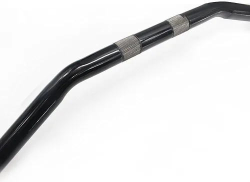 Miniatura 2 de Hierro universal de manillar de barra de arrastre de 1 pulgada de diámetro [negro] Compatible con modelos H-D Sportster y Big