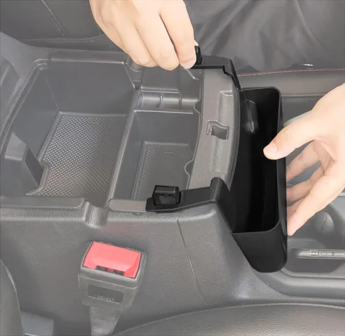 Miniatura 10 de EDBETOS Bandeja organizadora de consola central compatible con Jeep Wrangler JL/JLU 2018-2021 2022 2023 2024 Accesorios Jeep Gladiator JT Truck