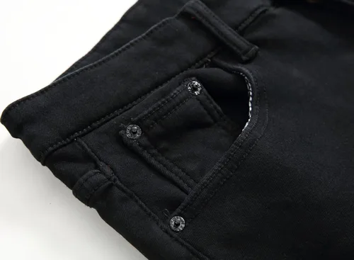 Miniatura 4 de FREDD MARSHALL - Jeans elásticos y ajustado para hombre con forro polar