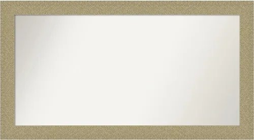 Miniatura 98 de Amanti Art Espejo de pared personalizado no biselado (24.25 x 24.25 pulgadas), marco dorado de mosaico, varios tamaños personalizados, espejo
