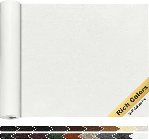 Miniatura 37 de KING MOUNTAIN Cinta de reparación de cuero, 16 x 60 pulgadas, gris, autoadhesiva, impermeable, ecológica