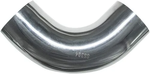 Miniatura 5 de Codo de Mandril de 90 Grados de Acero Inoxidable de 2" - Pared 16GA/.065" - Tramo de 1.5" - Tubería de Codo de Escape de Acero Inoxidable SS304
