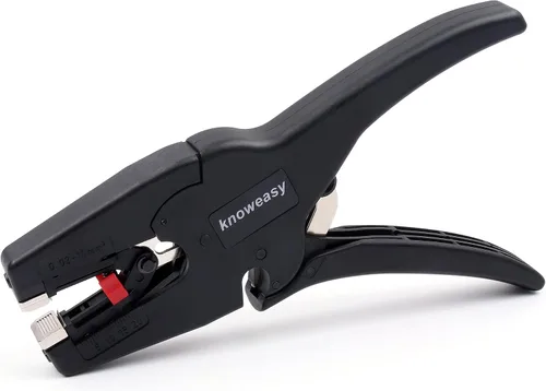 Miniatura 2 de Knoweasy Pelacables y cortador automático, herramienta de pelado de cables resistente 2 en 1 y herramienta pelacables para reparación electrónica