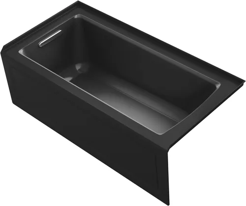 Miniatura 15 de Kohler 1946-LA-0 Archer 60" x 30" baño alcobólico, drenaje izquierdo, Blanco