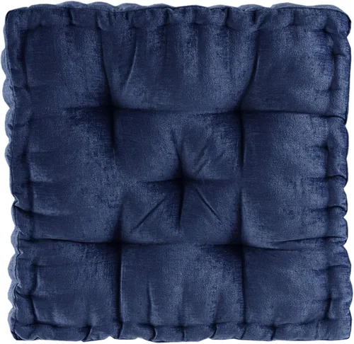 Miniatura 24 de Intelligent Design Azza Almohada de Piso, Cojines Grandes para Sentarse para Adultos, Almohada de Piso para Meditación o Yoga, Chenille Lustroso