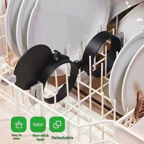 Miniatura 2 de Sandwichera de desayuno multifuncional para hamburguesas con anillo para cocinar huevos, ingredientes personalizables, perfecta para magdalenas