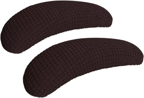 Miniatura 32 de Forcheer - Fundas elásticas para reposabrazos de silla de oficina, resistentes al agua, de Spandex y Jacquard, para sillas de oficina y computadora