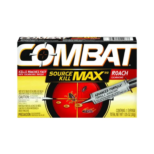 Combat Max Roach - Gel matador de cucarachas, 1.05 onzas (paquete de 2)