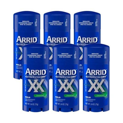 Miniatura 2 de Arrid XX Extra Extra Dry Desodorante antitranspirante sólido, Cool Shower, 2.6 onzas, paquete de 6
