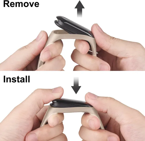 Miniatura 3 de Paquete de 3 bandas para Xiaomi Mi Band 4 y Mi Band 3, correas deportivas de repuesto de silicona suave para Xiaomi Mi Band 4 y 3 Fitness Tracker
