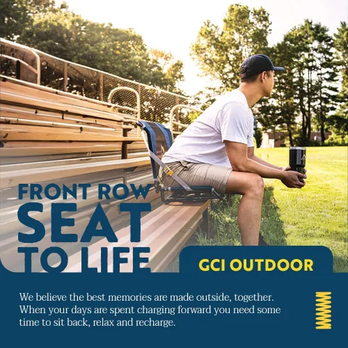 Miniatura 6 de GCI Outdoor Silla Confort y Asiento de Estadio Azul marino