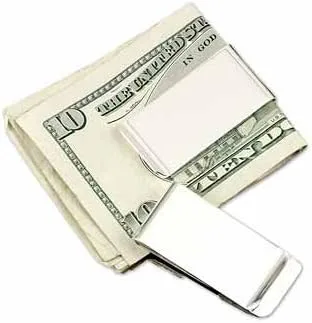 Miniatura 4 de Visol Clip de dinero de acero inoxidable personalizado con grabado personalizado