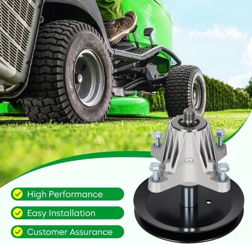 Miniatura 7 de Youxmoto 618-06989 918-06989 - Conjunto de husillo de cubierta de 46 pulgadas para Troy-Bilt, para MTD T1500 T1600 T1900 LT4600 CLT46CVT TB46 Horse