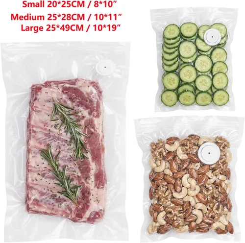 Miniatura 3 de Sellador al vacío de mano para alimentos, potente máquina selladora al vacío, sellador de comidas, sellador de alimentos portátil