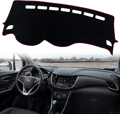 Miniatura 6 de Cubierta de tapete para salpicadero, consola central interior personalizada compatible con Chevy Trax SUV 2017, 2018, 2019, 2020, 2021, 2022