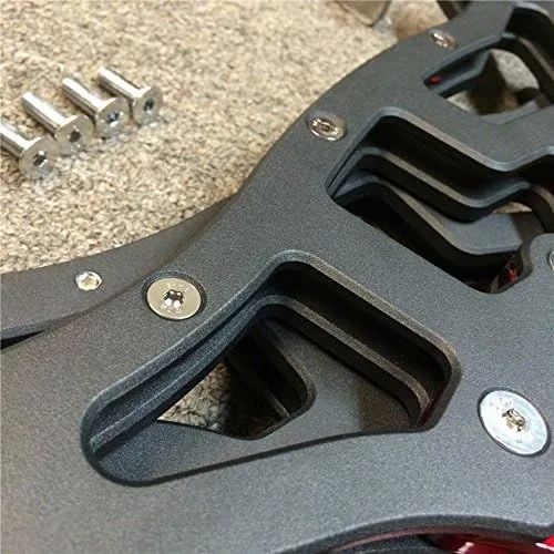 Miniatura 4 de XKMT-Universal Racing Sport Rear Combo Wheel Lift Stands Paddock Stands Rojo [B01442B0BM]