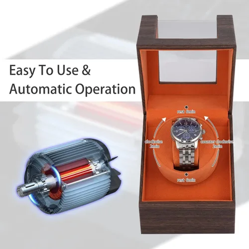 Miniatura 3 de Bobinadora automática de un solo reloj para relojes automáticos con motor japonés súper silencioso