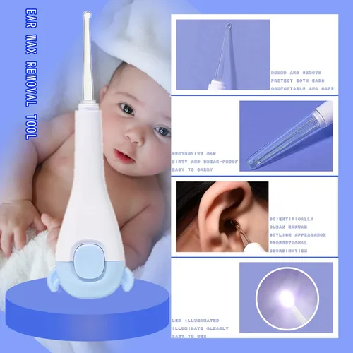 Miniatura 3 de Kit de cuidado del bebé, kit de aseo para bebés, artículos esenciales 10 en 1 para recién nacidos, cortaúñas para bebés, cepillo para bebés, peine