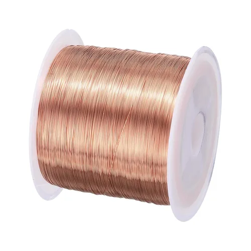 Miniatura 107 de MECCANIXITY - Alambre magnético de calibre 46 AWG - 0.04mm Hilo de cobre esmaltado - Bobina de alambre magnético de 14669 pies (4471m) - 50g Grado F
