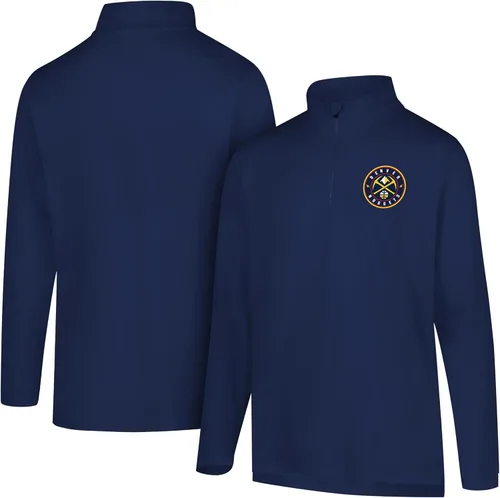 Miniatura 48 de Ultra Game Camiseta oficial de la NBA de manga larga con cremallera corta para hombre Color del