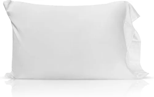 Miniatura 6 de Rayón con infusión de iones de cobre derivado de fundas de almohada de enfriamiento de bambú, beige, estándar (20 x 30), juego de 2, suaves