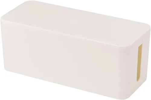 Miniatura 7 de Caja organizadora de cables, caja organizadora de cables para el hogar y la oficina, para cubrir y ocultar, regletas de alimentación, cables, Negro