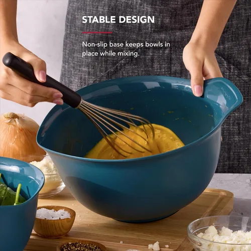 Miniatura 4 de KitchenAid Cuencos de mezcla universales de plástico anidables