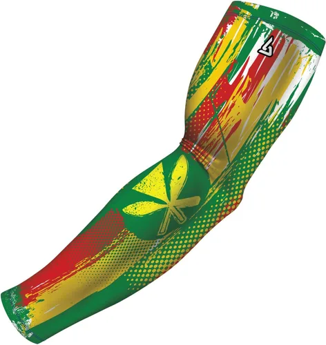 Miniatura 40 de B-Driven Sports Sleeve Pro-Fit - Manga Patriótica - Estados Unidos, Cuba, México, Israel, Canadá, Venezuela, Rep. Dominicana - Individual Bandera