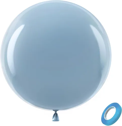 Miniatura 22 de Bezente - Globos de 12 pulgadas de látex con confeti para bodas, graduaciones, despedidas de soltera y cumpleaños, aptos para helio, dorado, 60