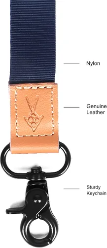 Miniatura 2 de Cordón para el cuello para llave y placa de identificación, cordón para el cuello para hombres y mujeres