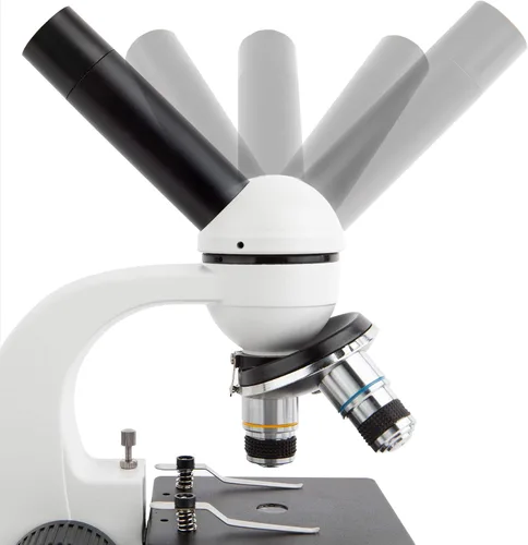 Miniatura 3 de AmScope M158C Microscopio compuesto monocular con visores WF10 x y Wf25 X