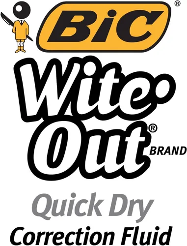 Miniatura 4 de BIC Wite-Out Brand - Líquido de corrección de secado rápido, 0.7 fl oz, blanco, 12