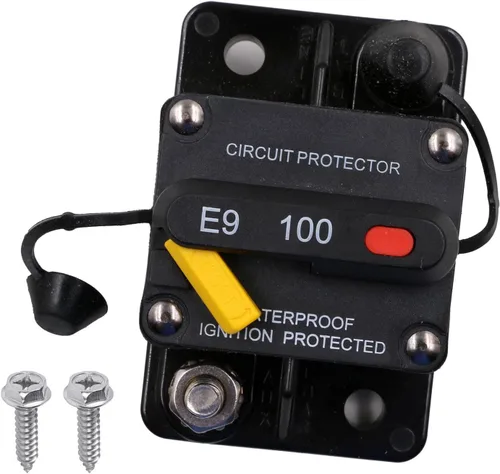 Miniatura 52 de E69 Interruptor de circuito de 10 A T3 con restablecimiento manual Mini de montaje en superficie IP66 Interruptor conmutable de 10 A