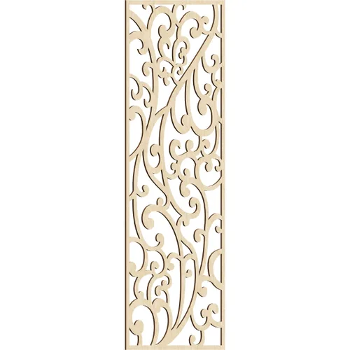 Miniatura 83 de Woodhaven - Paneles de pared decorativos de madera con calado, 9 3/8 pulgadas de ancho x 24 3/8 pulgadas de alto x 1/4 de alto, aliso