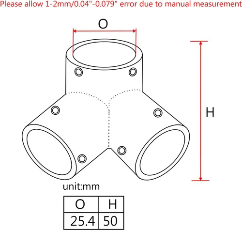 Miniatura 2 de Heavy Dudy - Barra de mano de tubo de 7/8 pulgadas, grado marino 316 SS pulido espejo de barandilla de mano de 90 grados 7/8 "(22 mm) codo