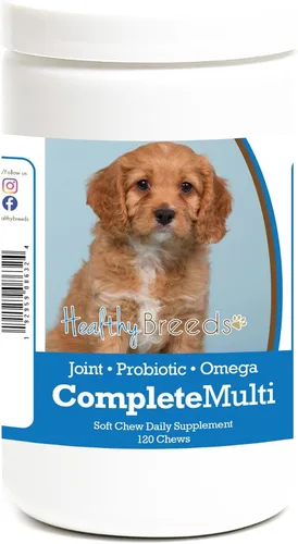 Miniatura 75 de Healthy Breeds Boxer todo en uno multivitamínico suave masticable 120